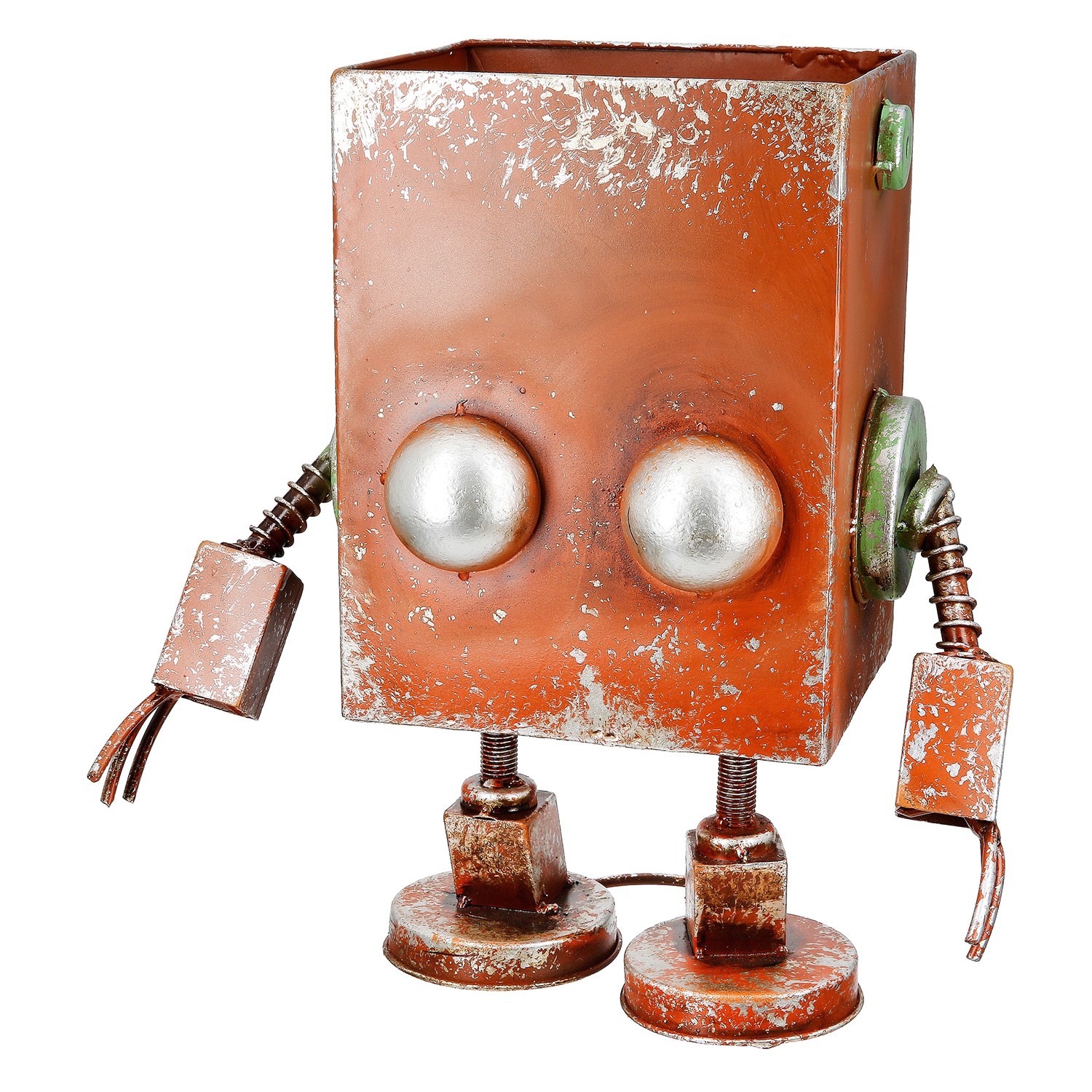 Casablanca by Gilde Übertopf »Übertopf Roboter Robotic rostbraun H. 37,5 cm«