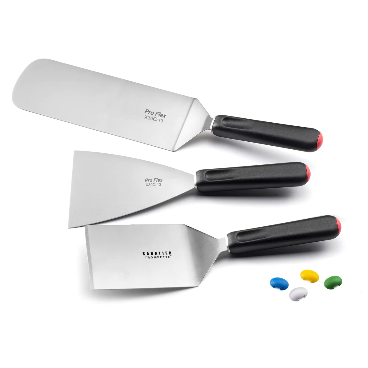 Pro Flex - Set 3 spatules Barbecue Sabatier Trompette