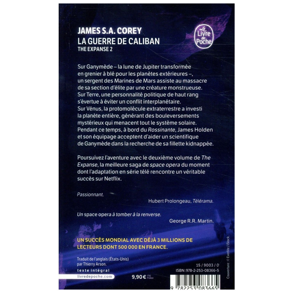 The Expanse - Tome 2 : La Guerre de Caliban