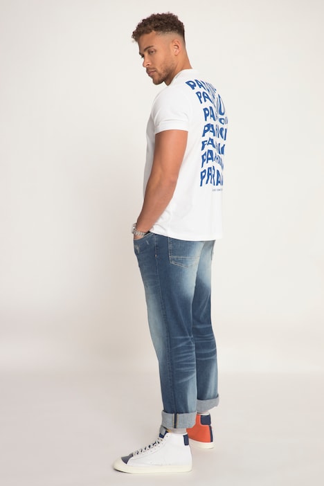 STHUGE T-Shirt, Halbarm, Rückenprint, bis 8 XL
