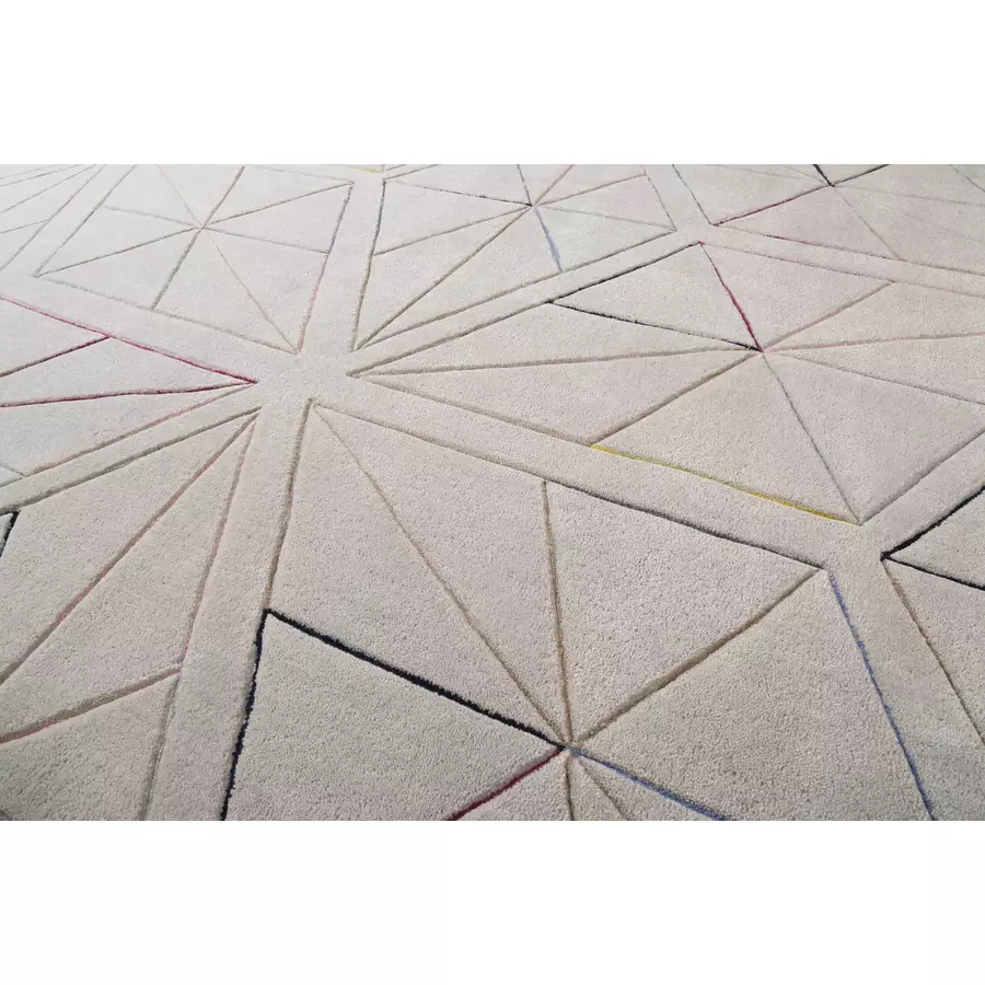 Esprit Kurzflorteppich Function hell grau