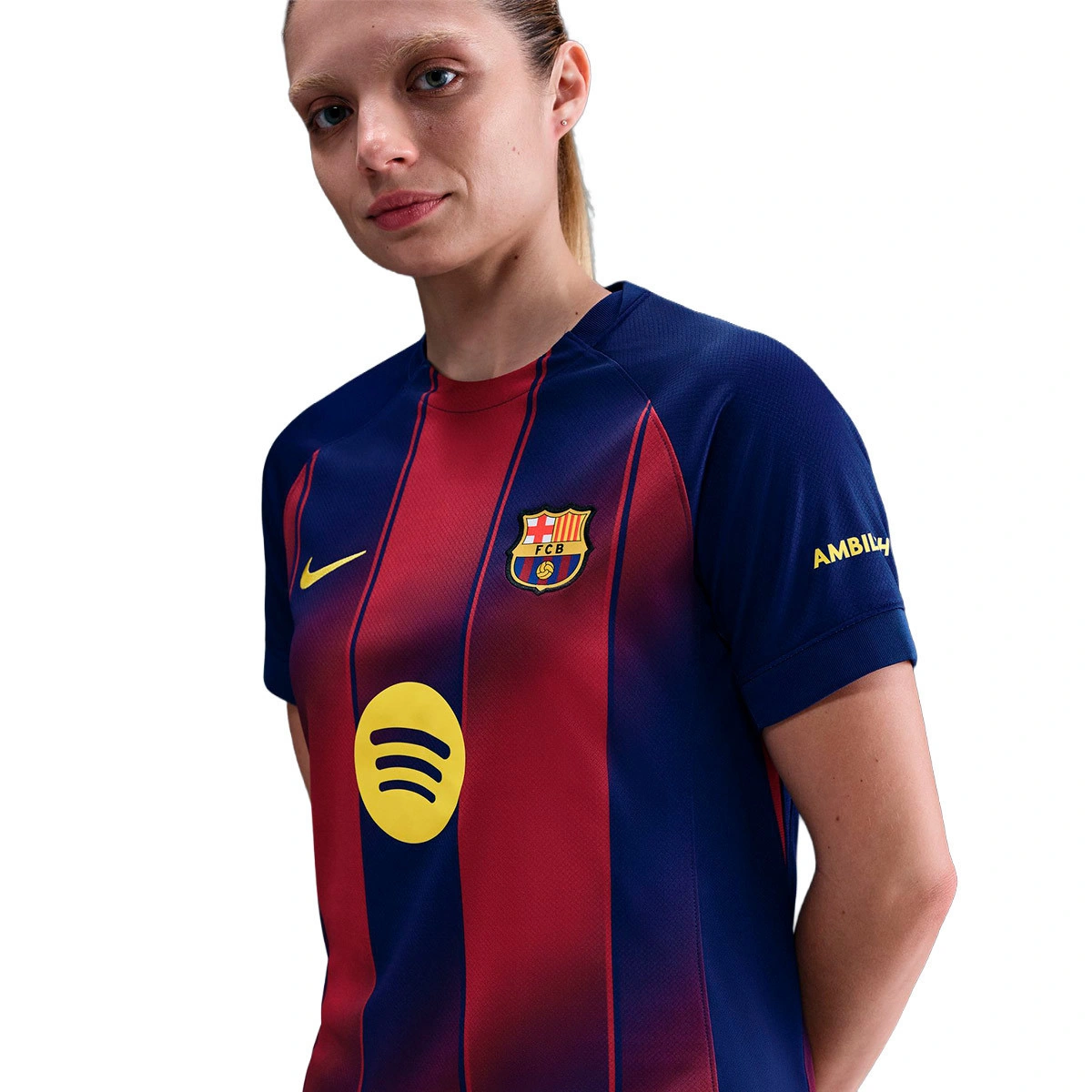 Camisola Nike FC Barcelona Primeiro Equipamento 2025-2026 Mulher