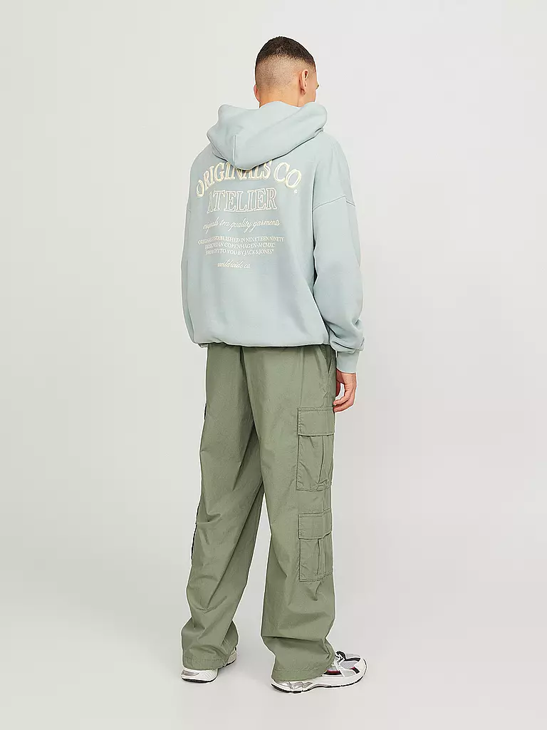 JACK & JONES Cargohose JPSTBILL dunkelgrün