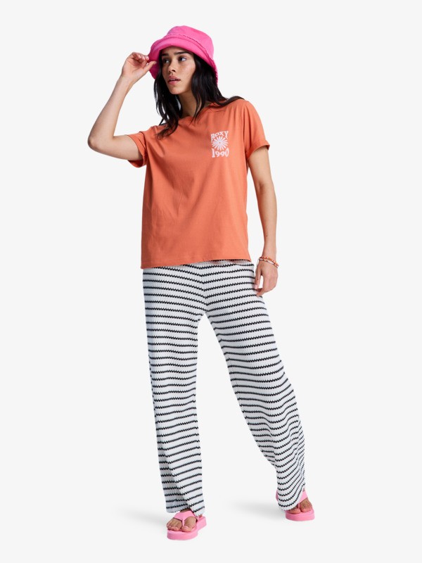 Oceanregular T-Shirt à manches courtes Orange Femme