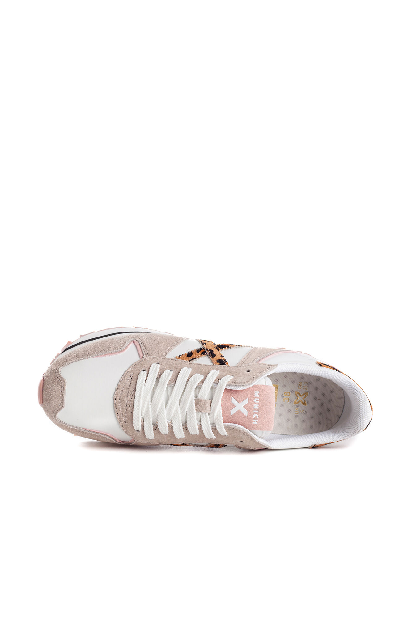 Tênis feminino com plataforma - Branco