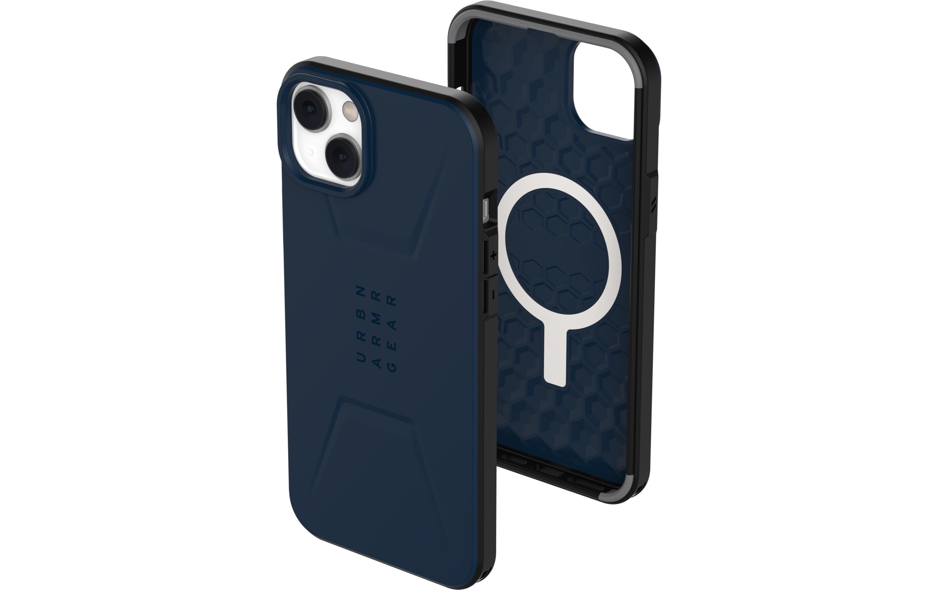 Back Cover Civilian Case iPhone 14 Plus Mallard BlauSchutzhülle für das Apple iPhone 14 Plus