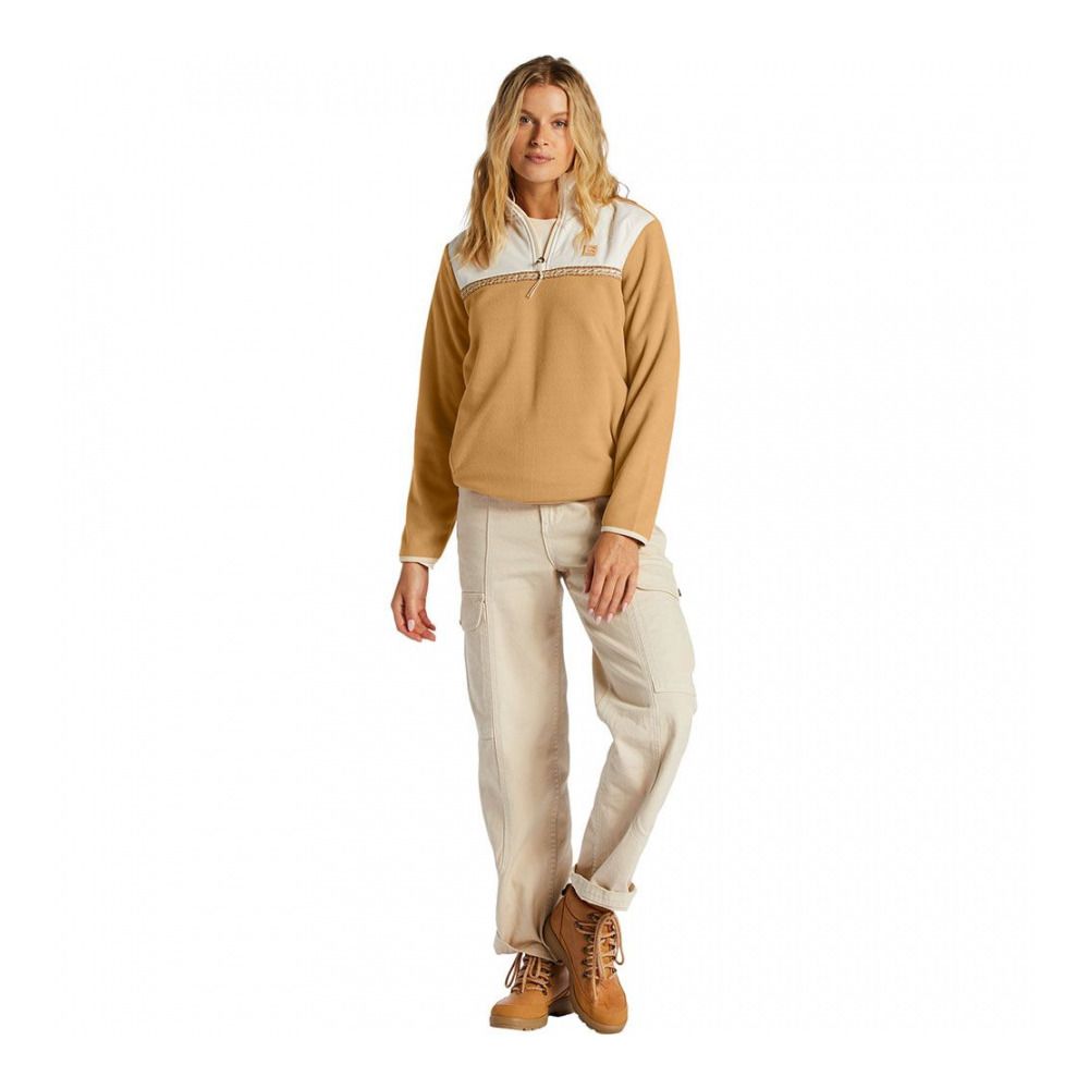 Billabong BOUNDARY LITE - Sweat Femme latte