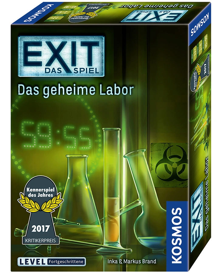 Gesellschaftsspiel – EXIT - Das geheime Labor