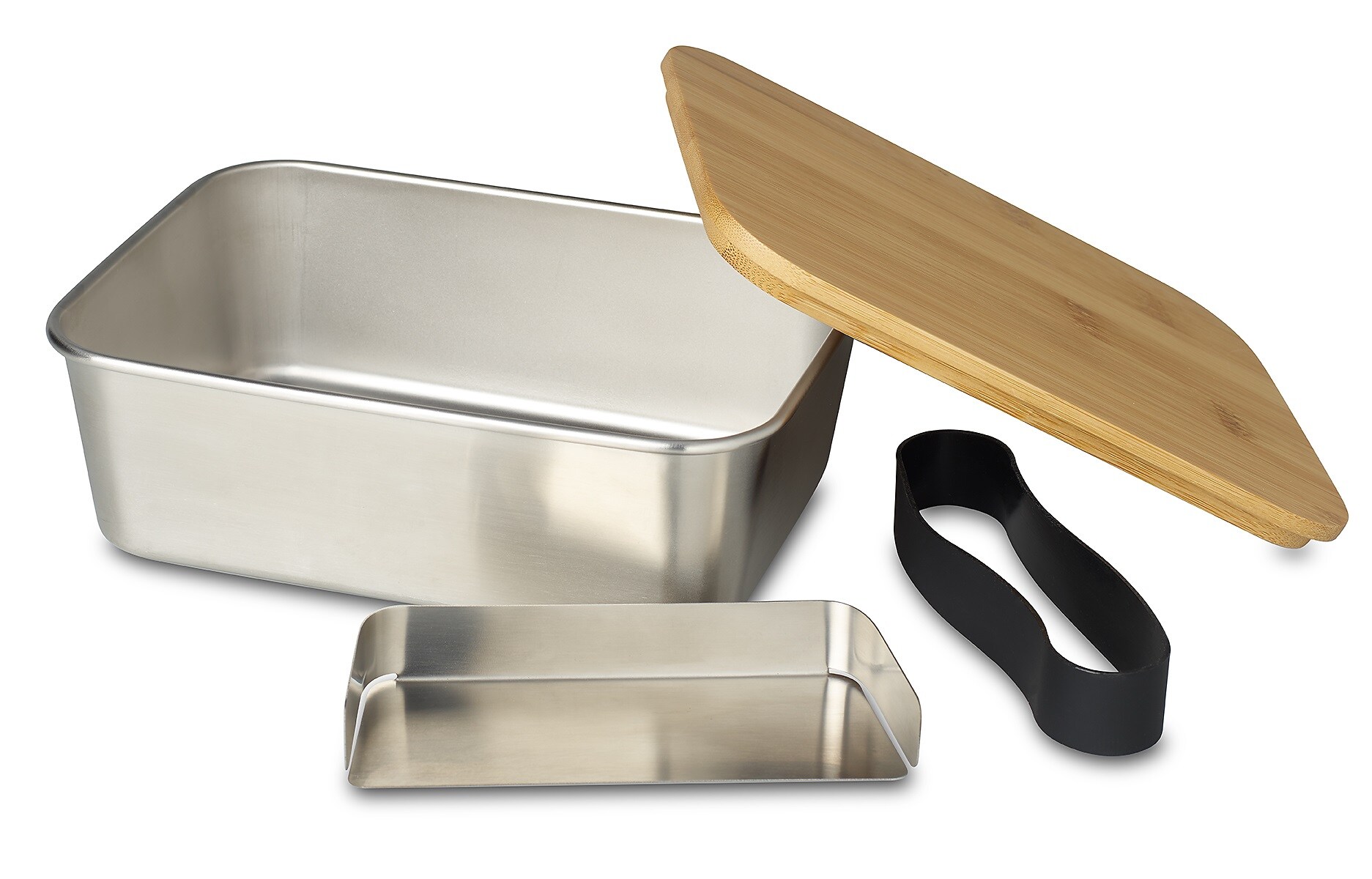 Echtwerk „Lunchbox“ mit Bambusdeckel 1500ml