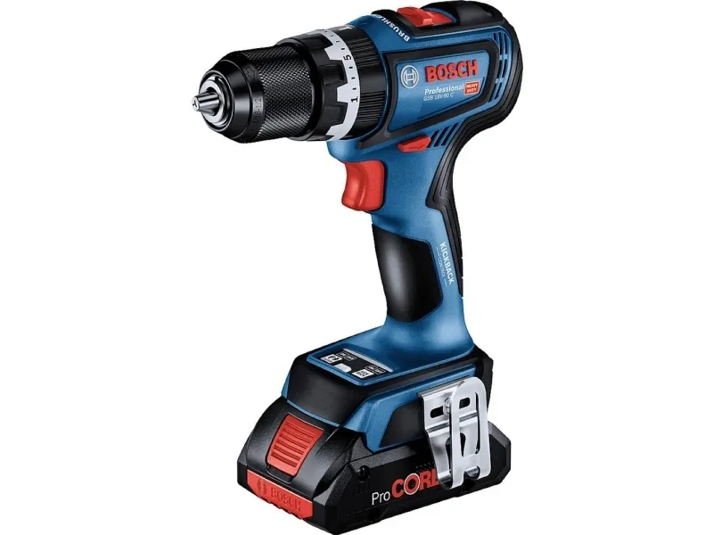 Bosch SLAGBOREMASKINE GSB 18V-90 C 2X5,0AH LB