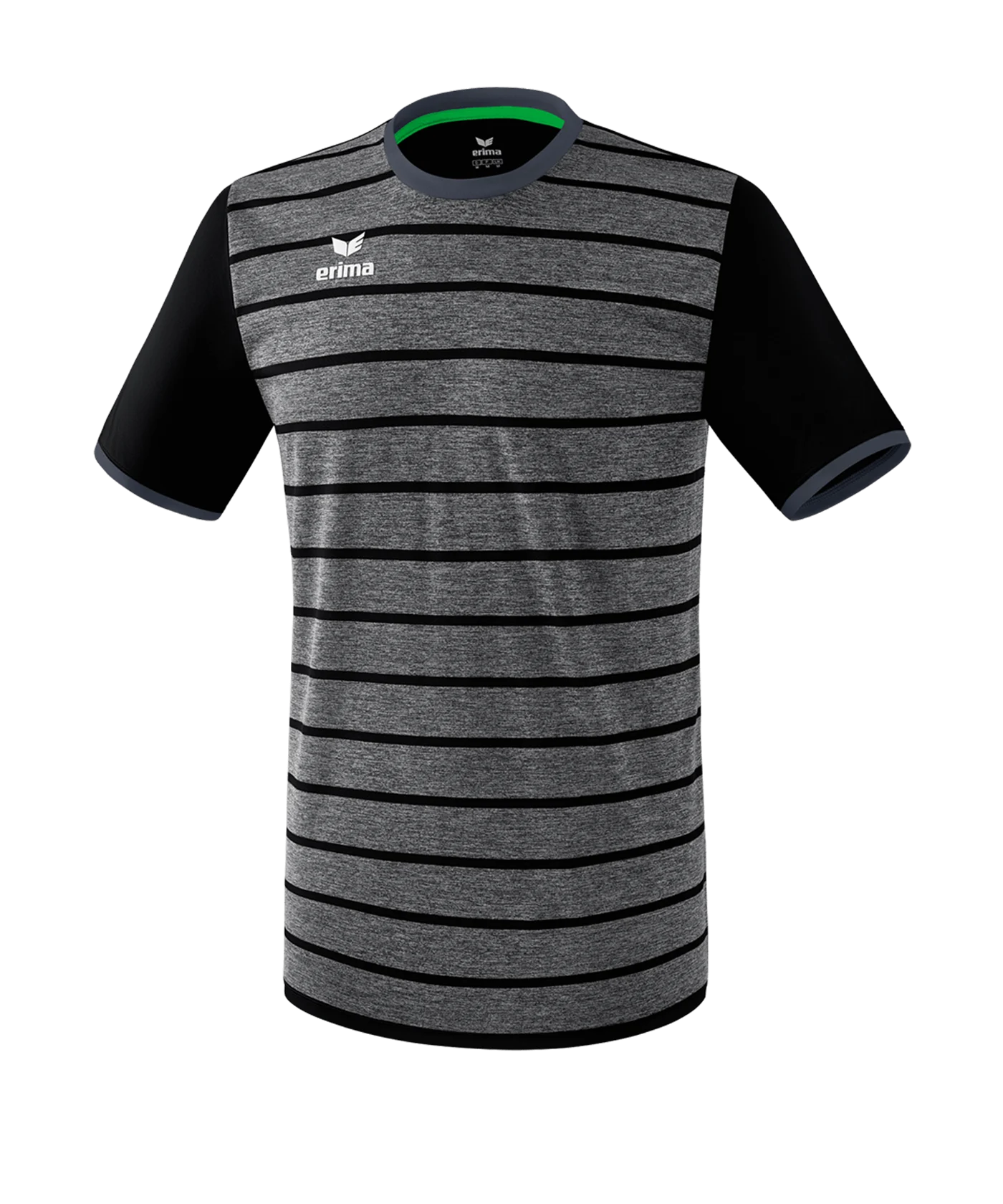 Erima Roma Trikot kurzarm Schwarz Grau