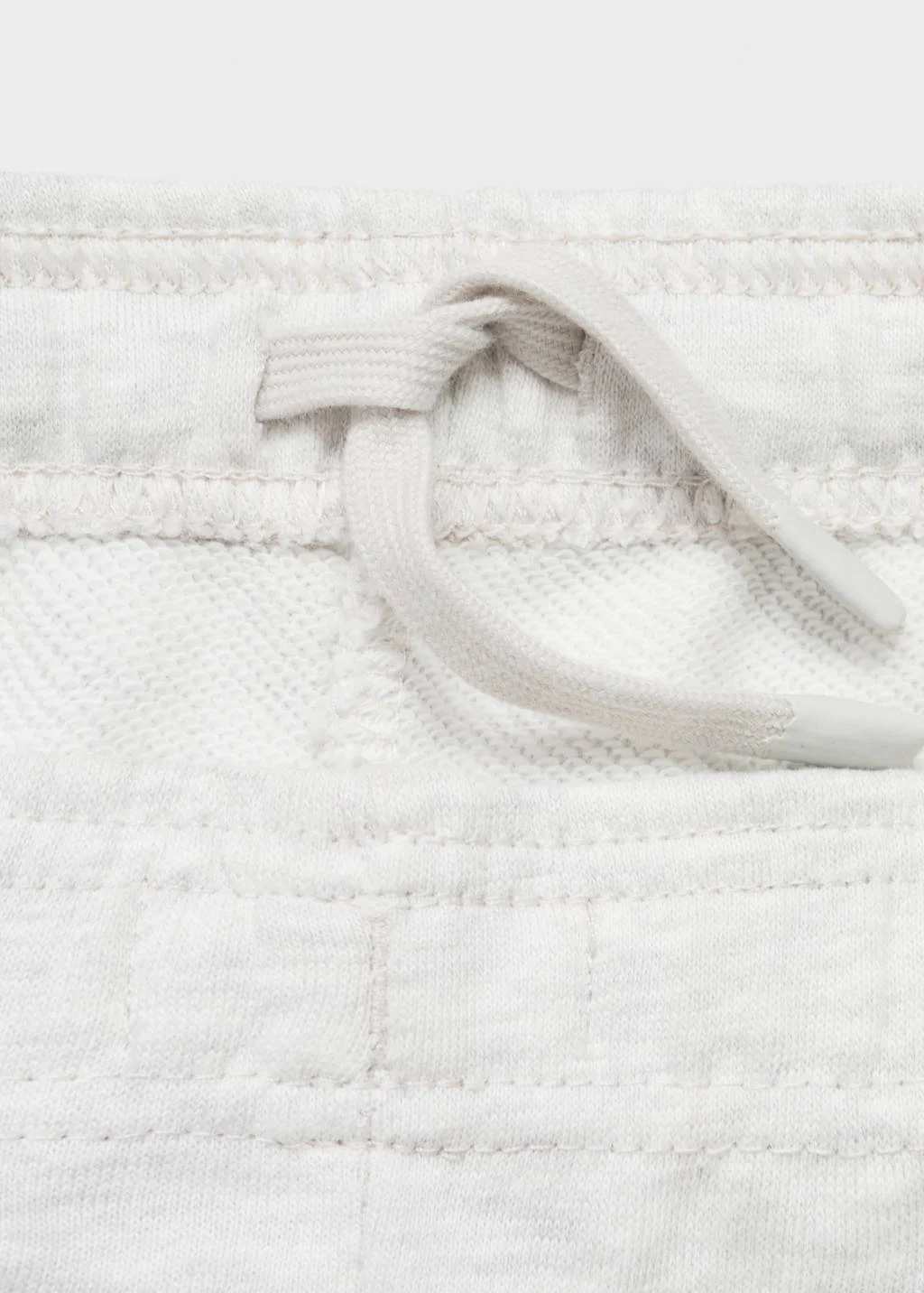 Mango Kids joggingbroek lichtgrijs