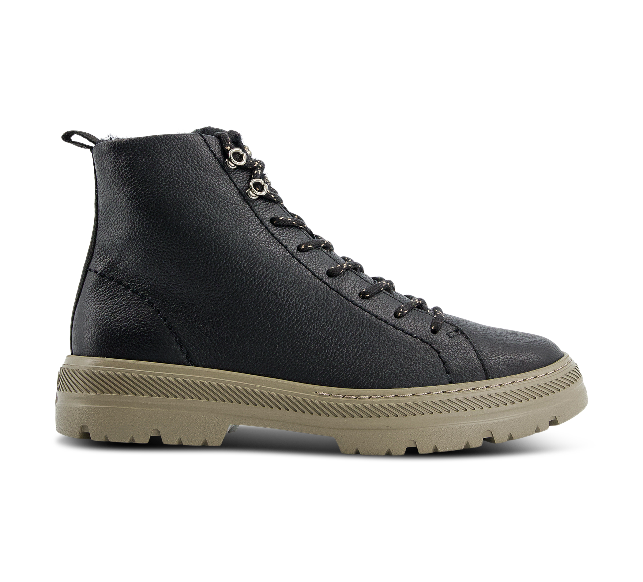 Paul Green Schnürstiefel schwarz