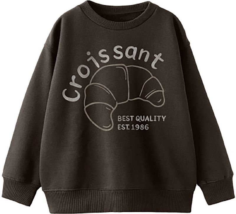 Sweatshirt - Regular Fit - Geborduurd - Lange Mouwen