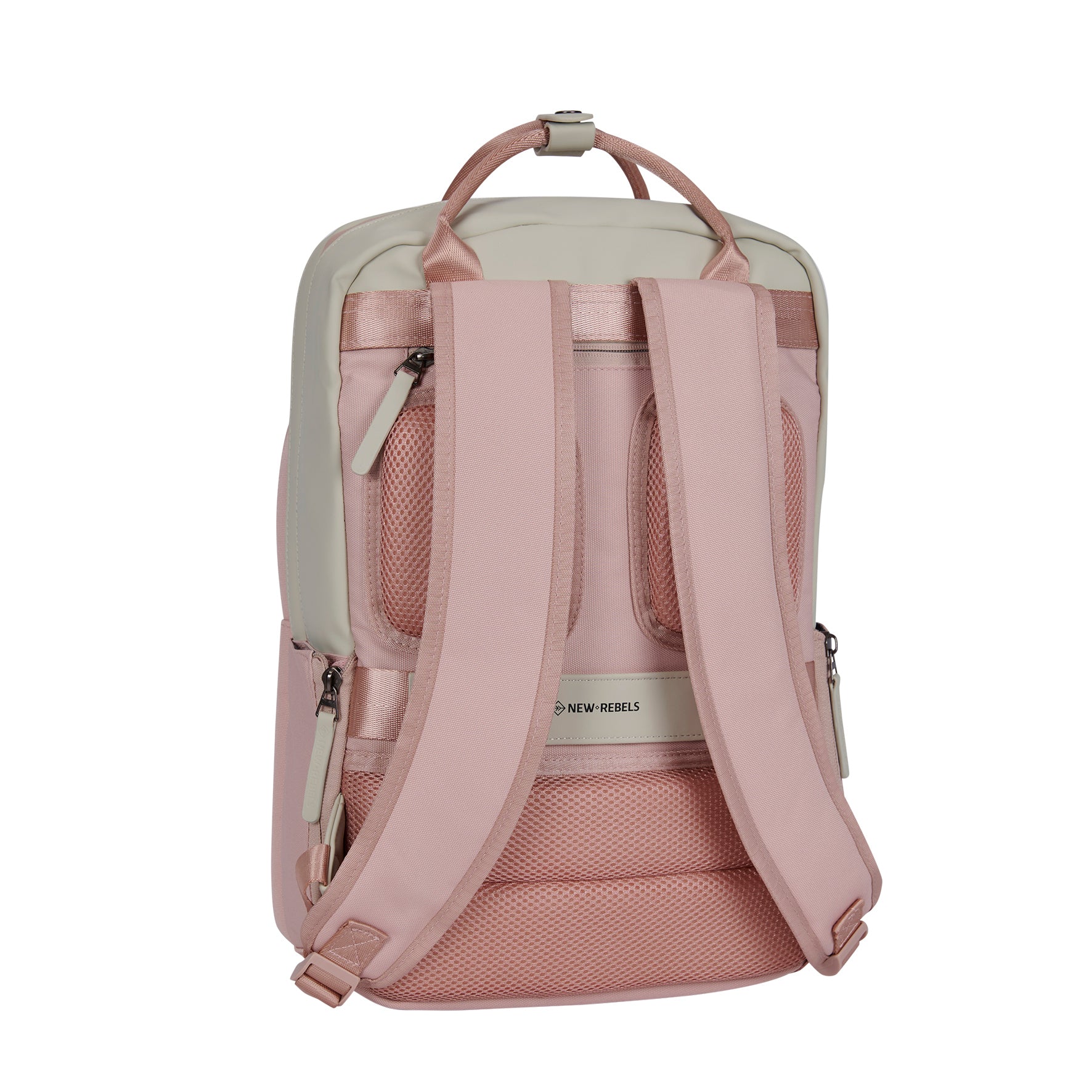 Waterafstotende rugzak 'Milwaukee-Ceres' roze/beige Roze/beige