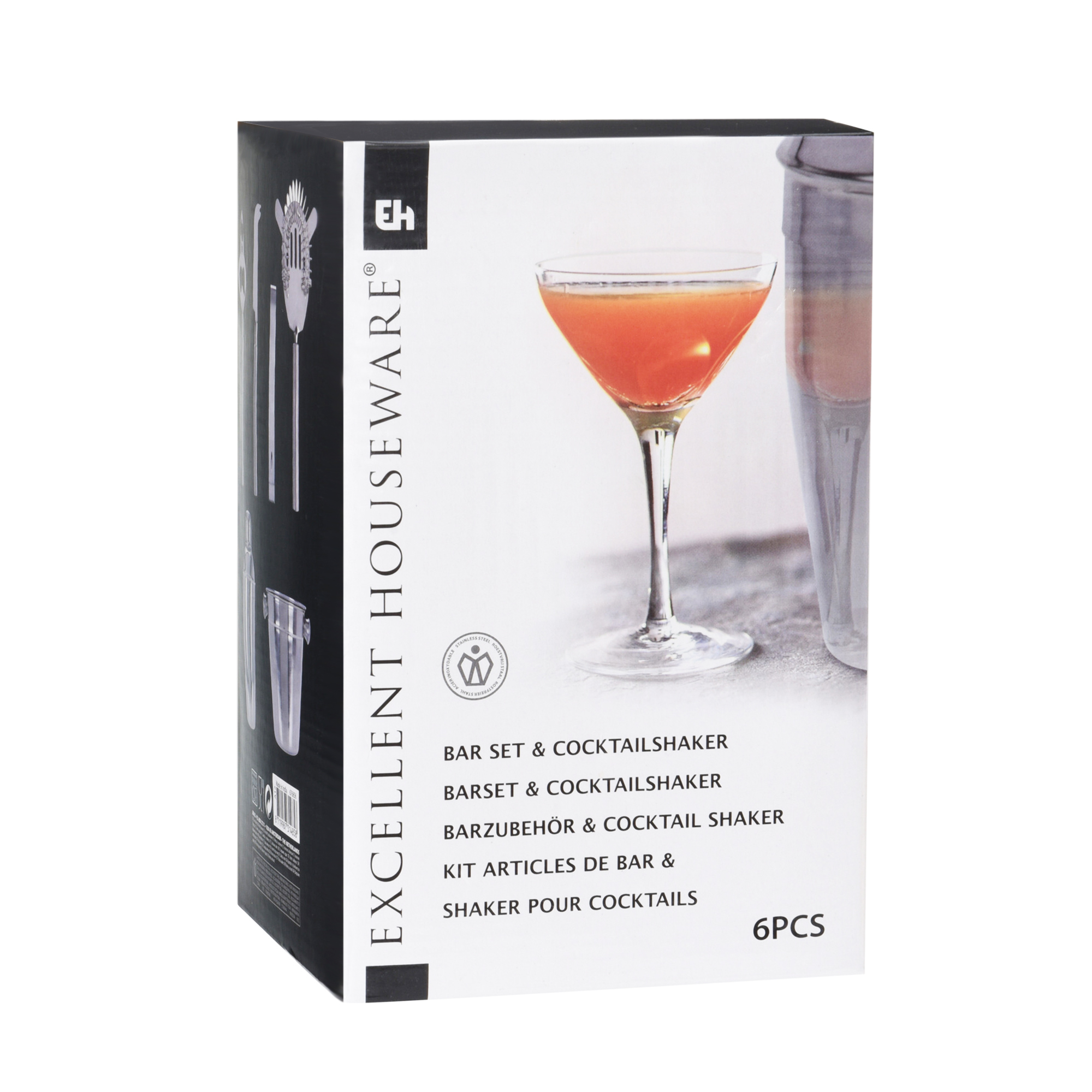 Cocktail Shaker Set 6-teilig