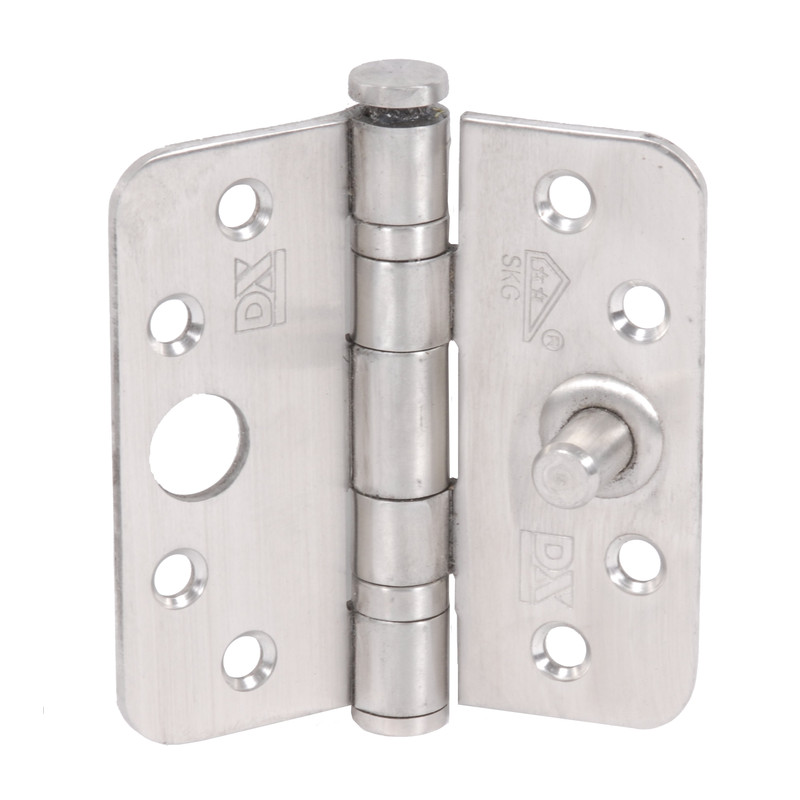 DX kogellagerscharnier SKG*** 89x89mm RH RVS