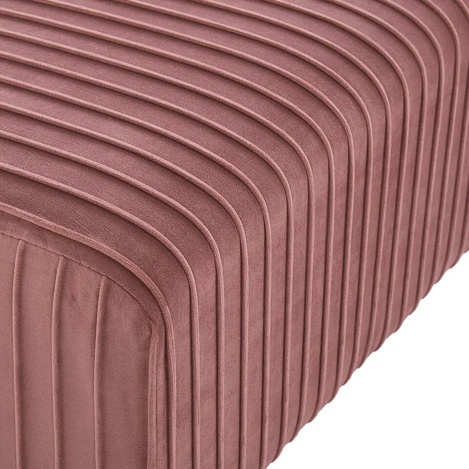 PATERSON - Hocker - Roze - Fluweel
