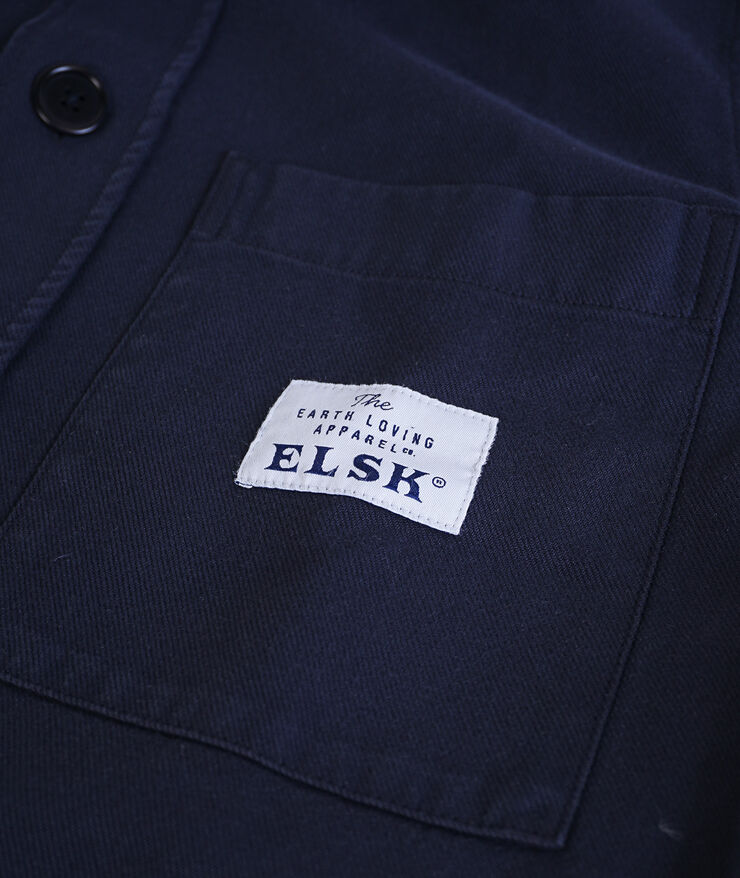 ELSK EARTH LOVING EDDIE MEN'S OVERSHIRT 200 dark green