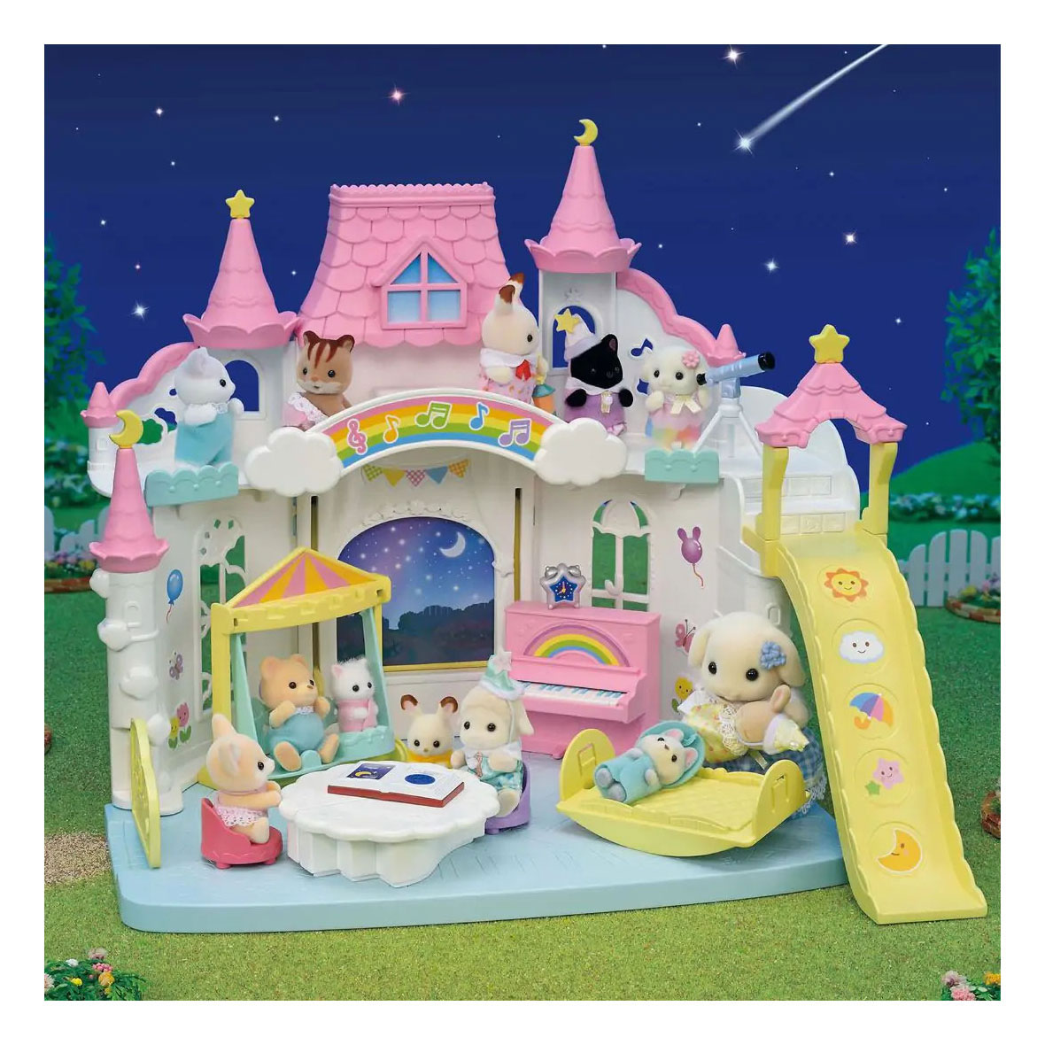 Sylvanian Families 5743 Zonnig Kinderopvang Kasteel