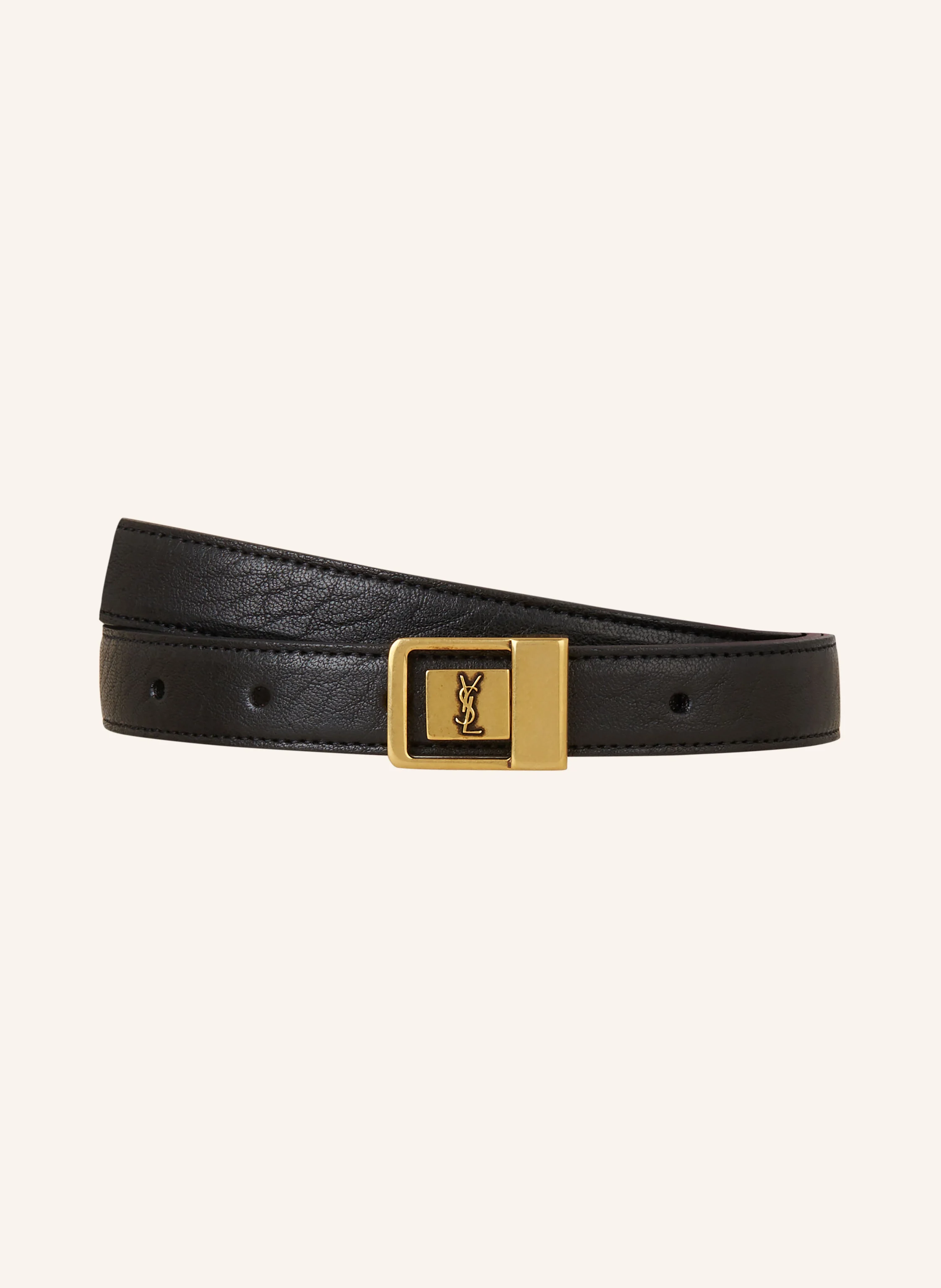 SAINT LAURENT Ledergürtel LA 66