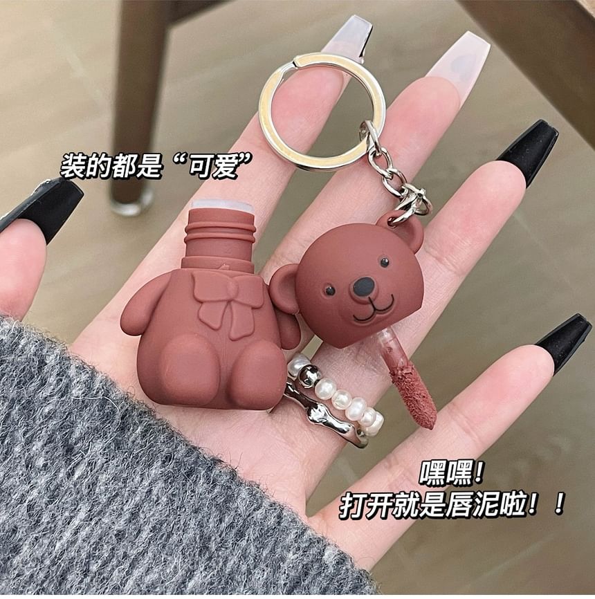 Art Value - Bear Keyring Matte Lip Mud - 9 kleuren