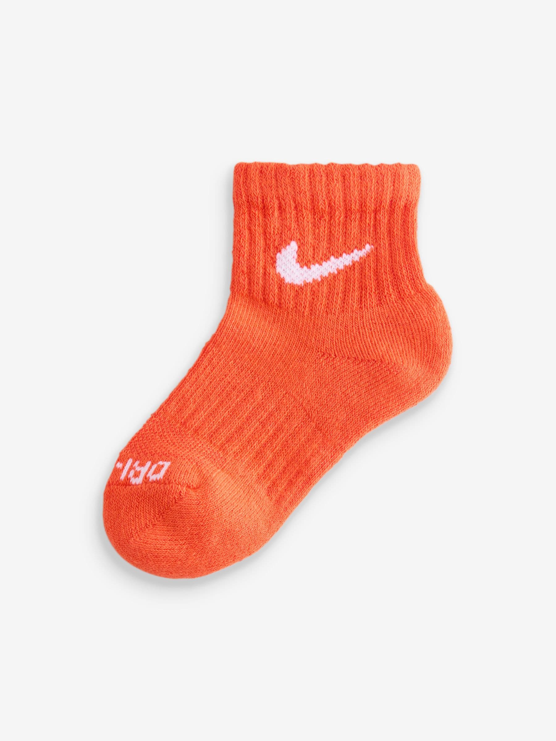Multi - Nike Kids Little Performance Ankle Socks 6 Pack