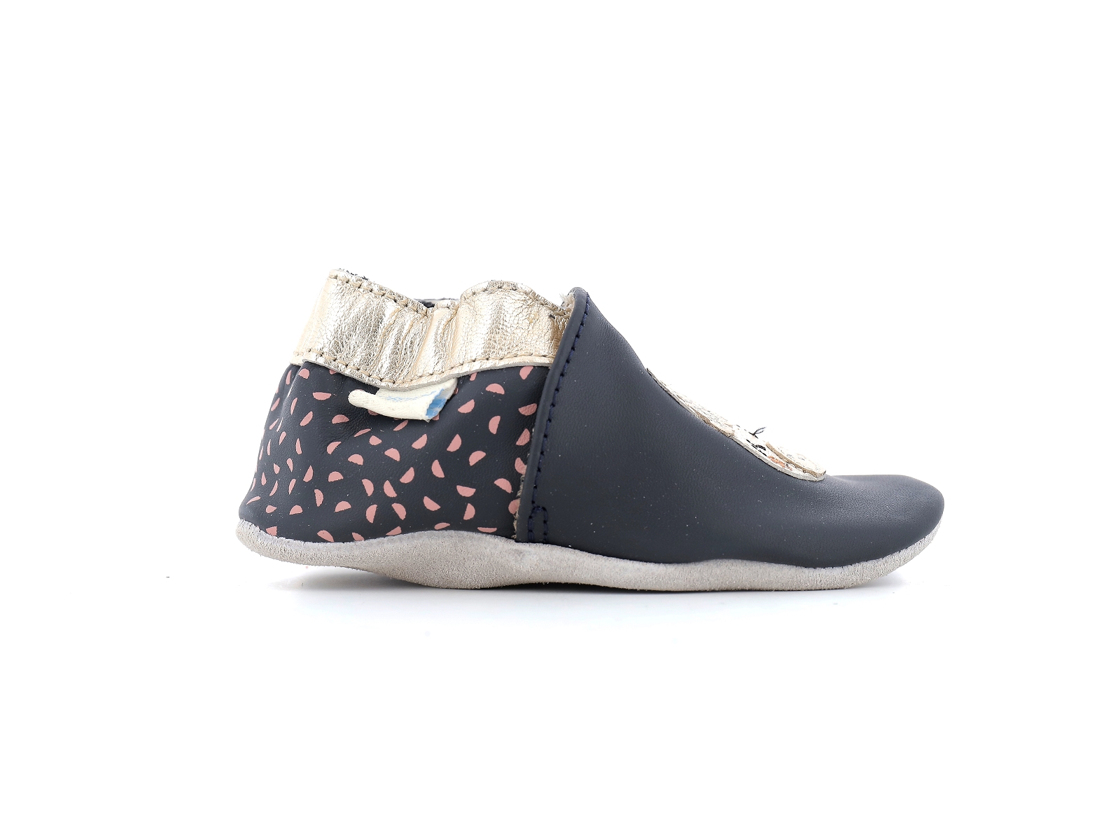 Robeez-LAMASPIRIT Cuir Marine