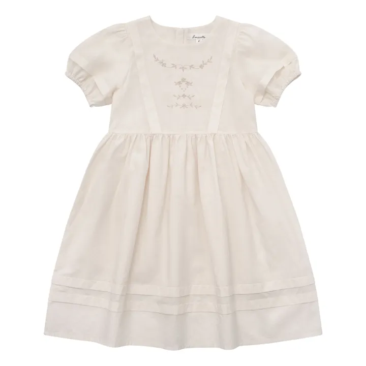 Louisiella Robe Rora Brodée | Crème