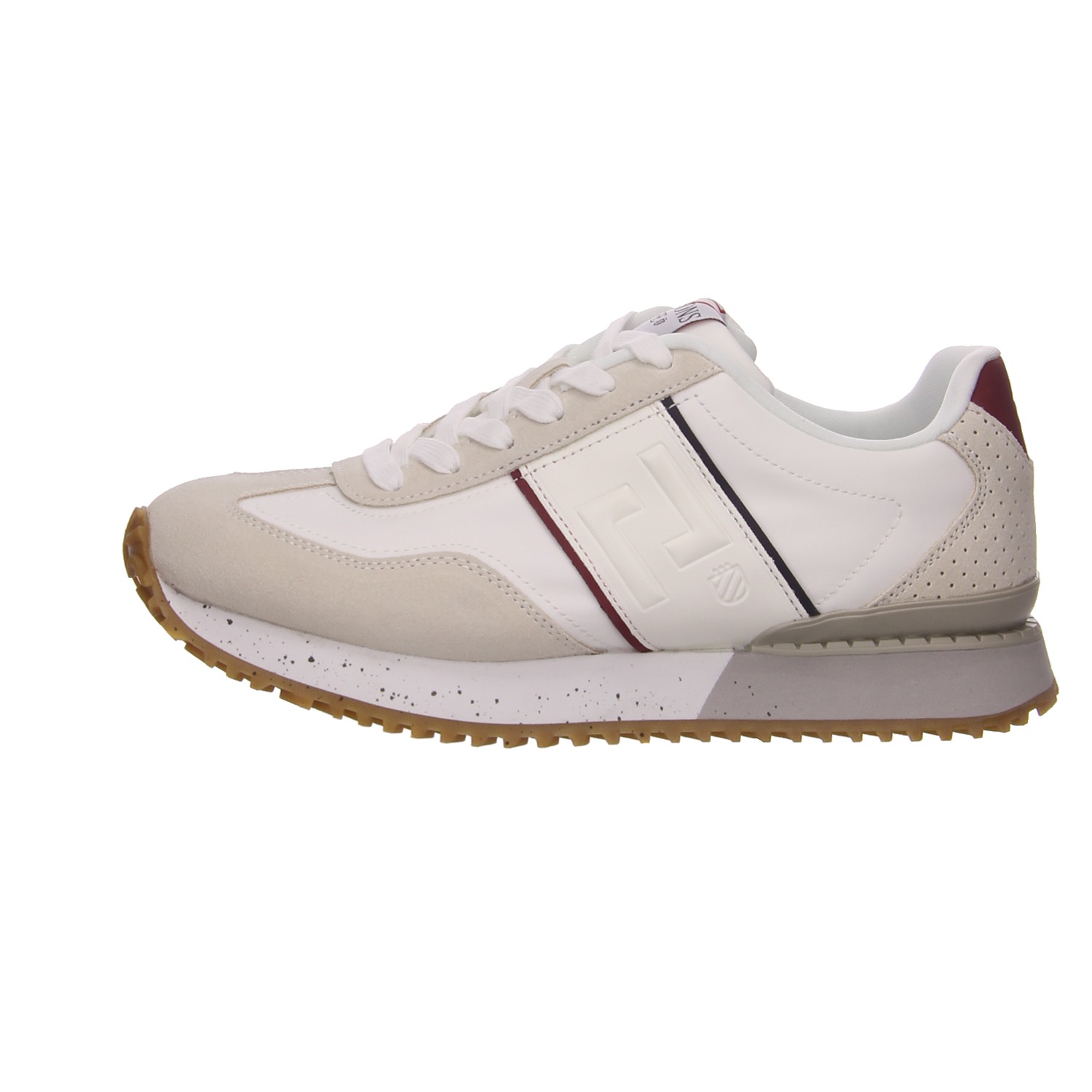 HBH Herrenschnürschuh weiß/kom weiss/weiss kombi