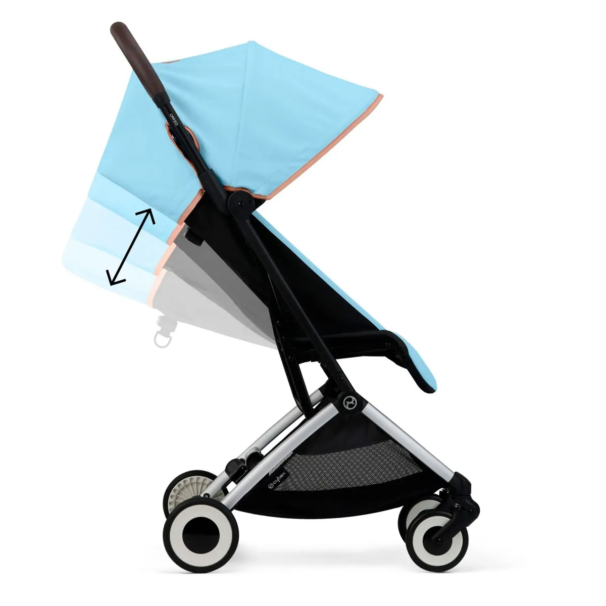 Cybex Poussette Orfeo - Beach Bleu