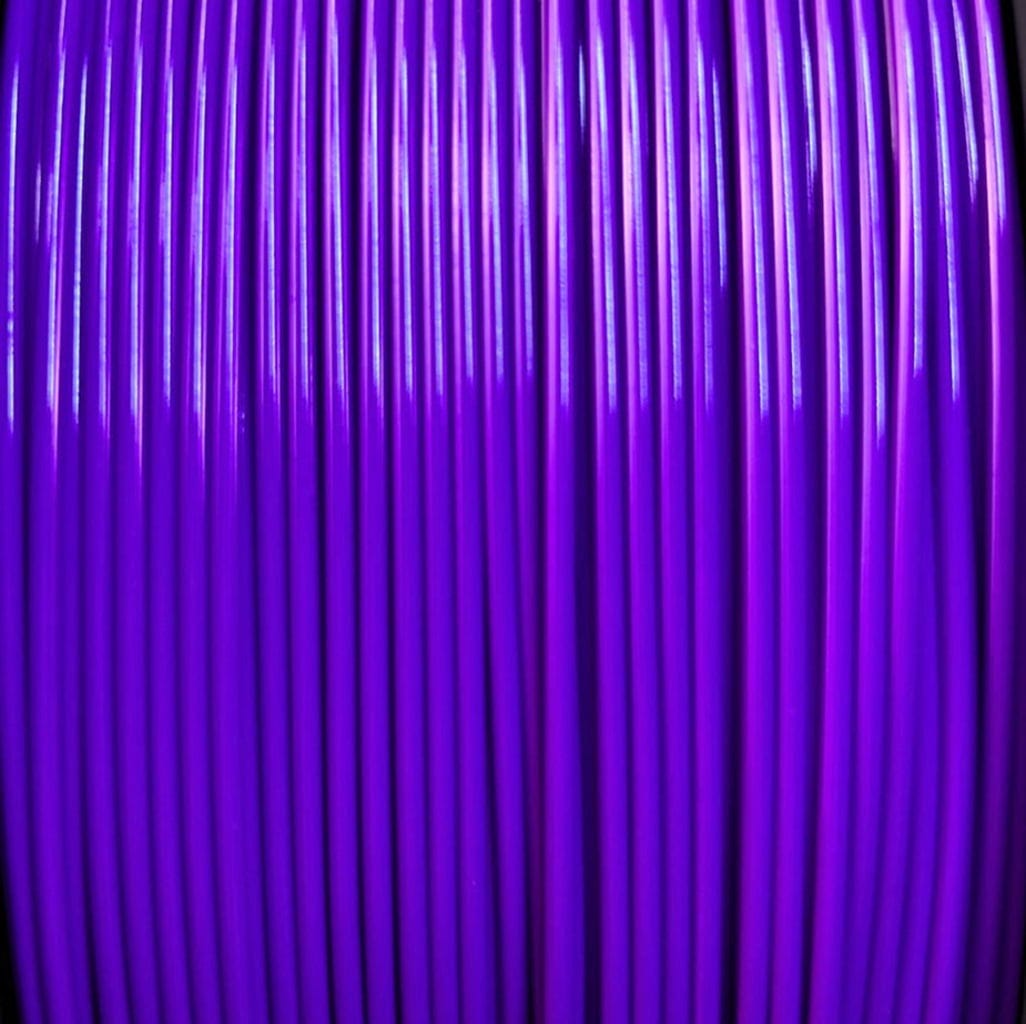 Nobufil  PETG Dark Purple, 1,75 mm / 1000 g    Leicht zu druckendes PETG Filament aus recyceltem Kunststoffabfall in Dark Purple