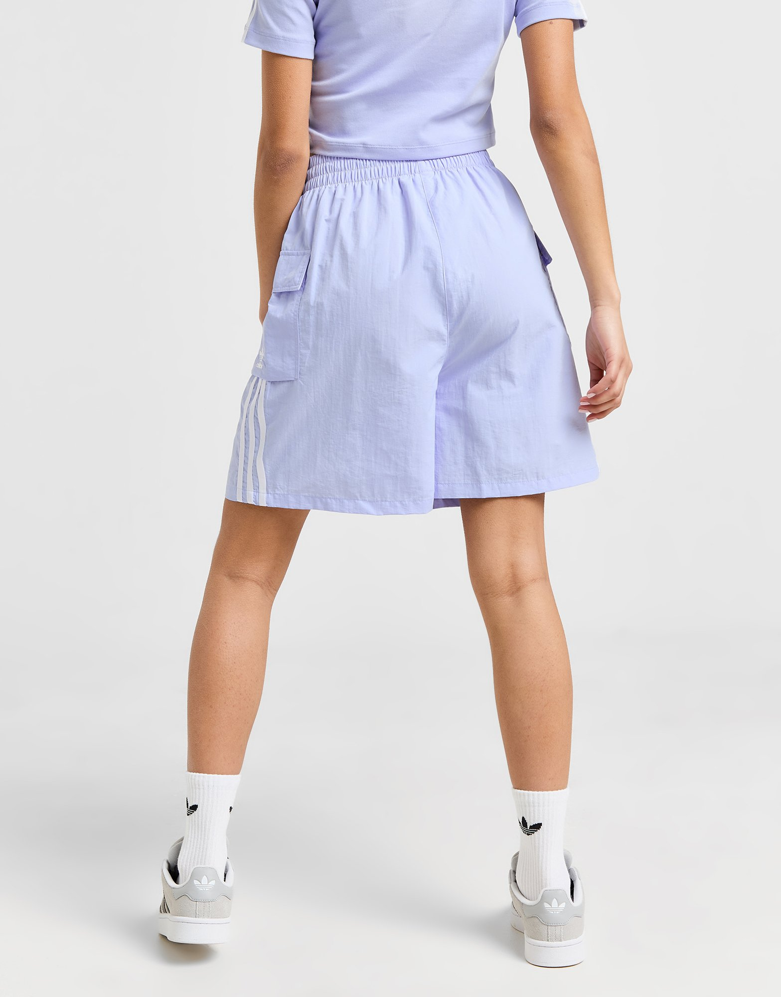 adidas Originals Short Cargo 3-Stripes Femme