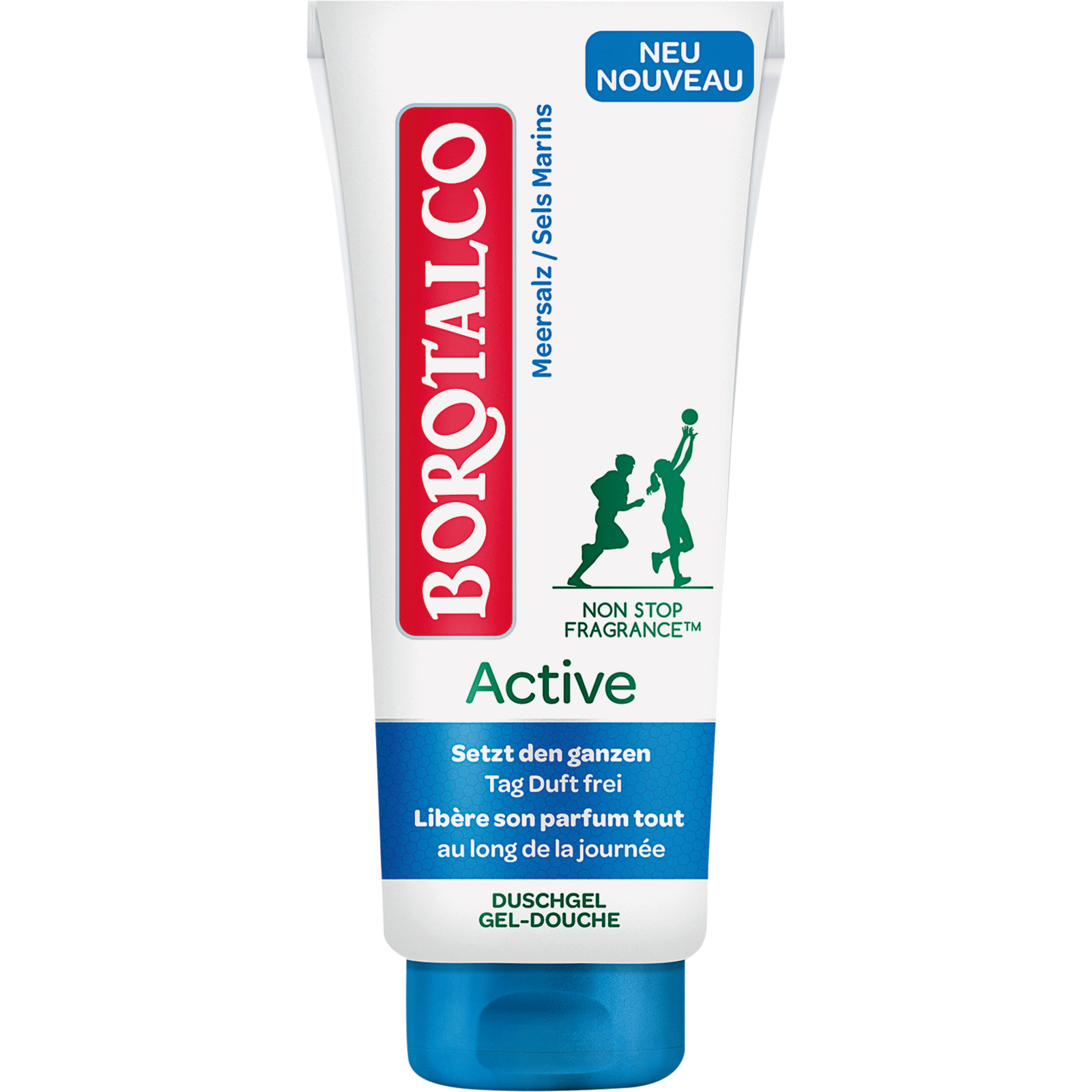 Borotalco Duschgel Active Meersalz 2 x 200 ml