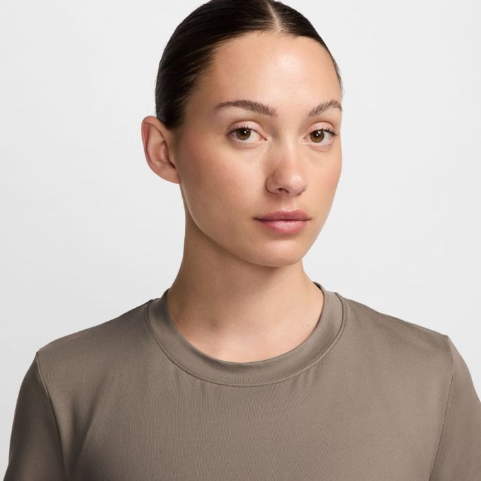 Nike Dame T-shirts One Maternity Short Sleeve Tee Brun