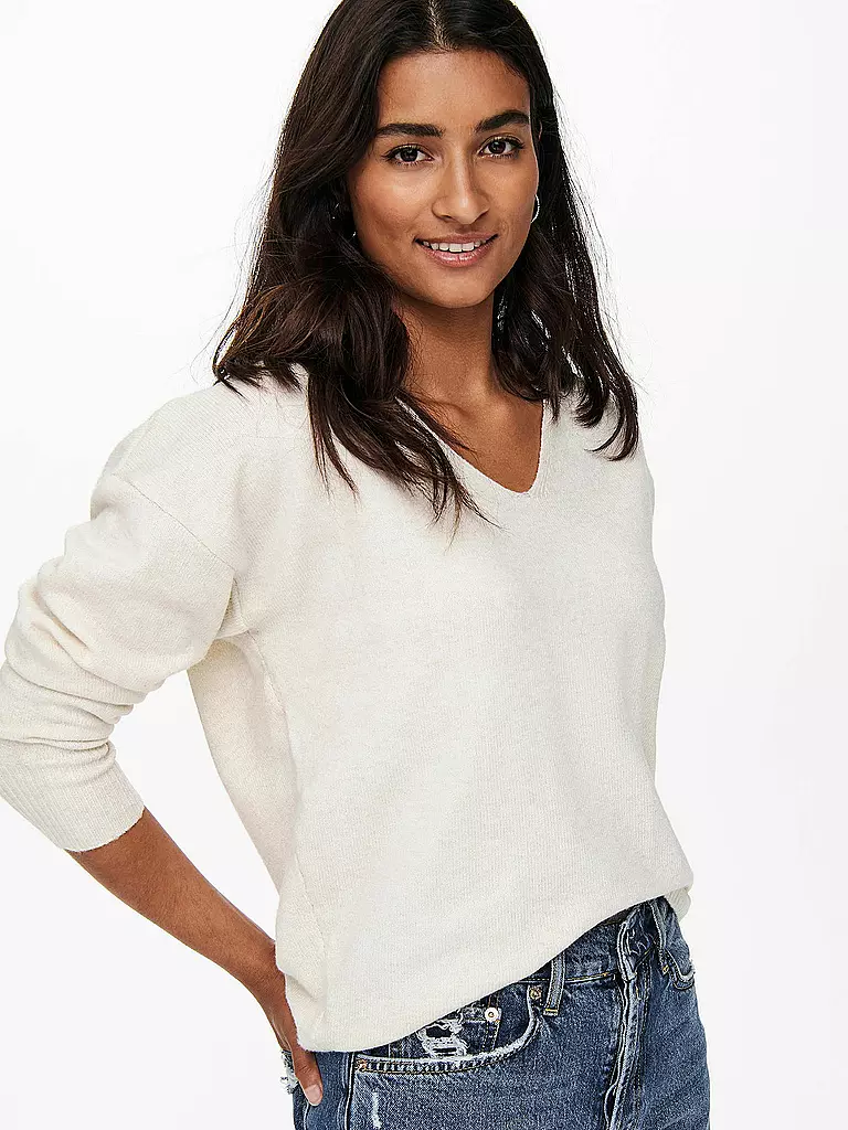 ONLY Pullover ONLRICA  creme
