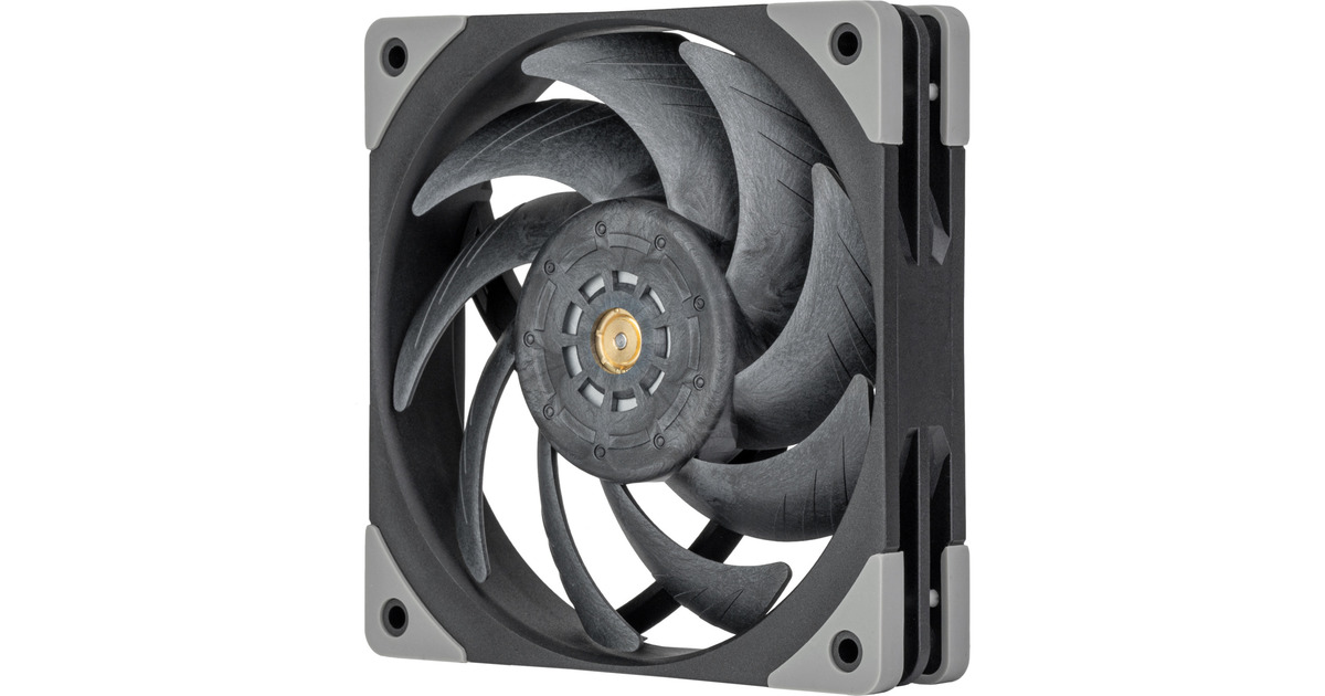 SilverStoneFHL120 case fan  (Zwart, 120 x 120 x 25 mm, PWM)