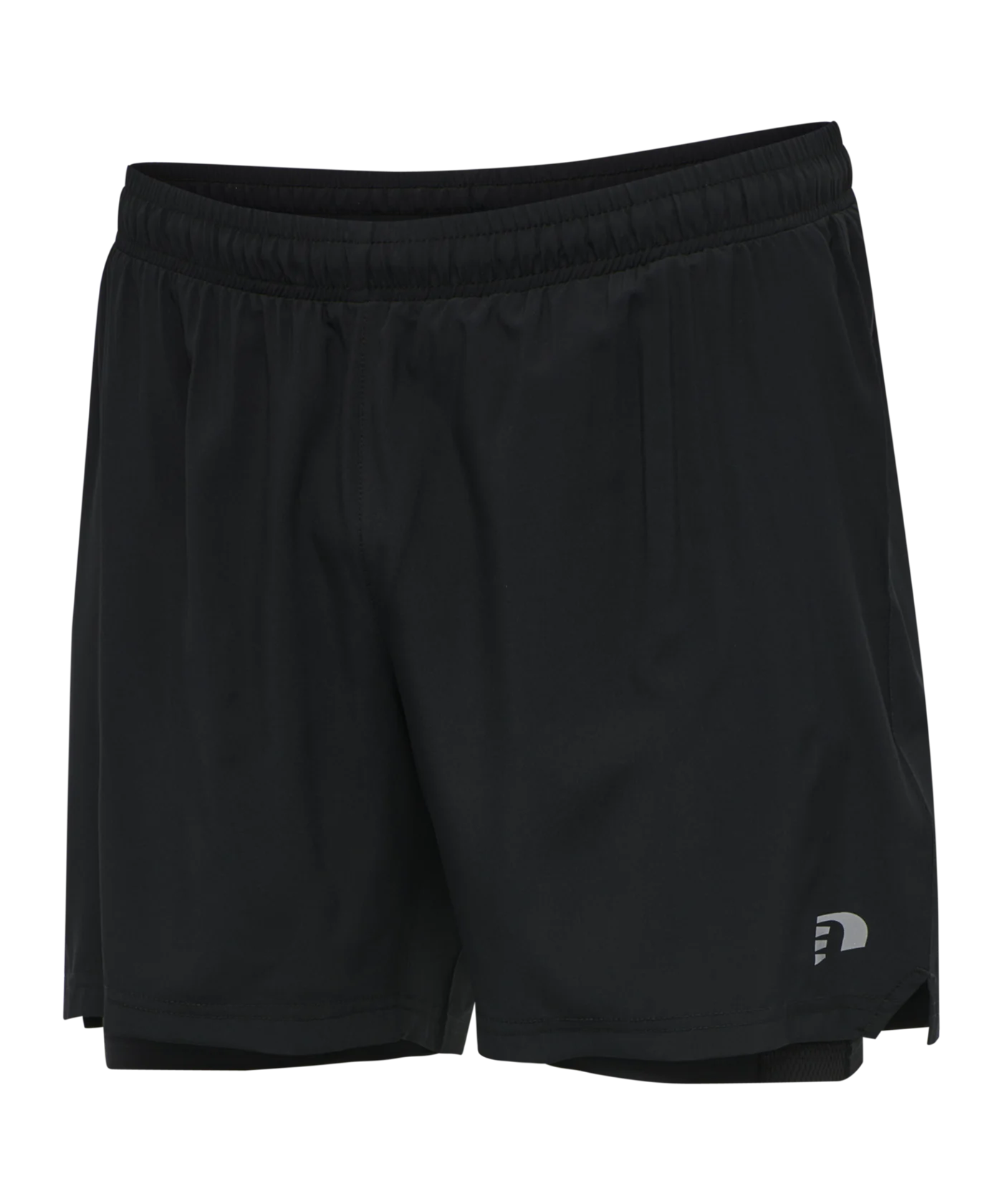 Newline Core 2-IN-1 Short Running Schwarz F2001