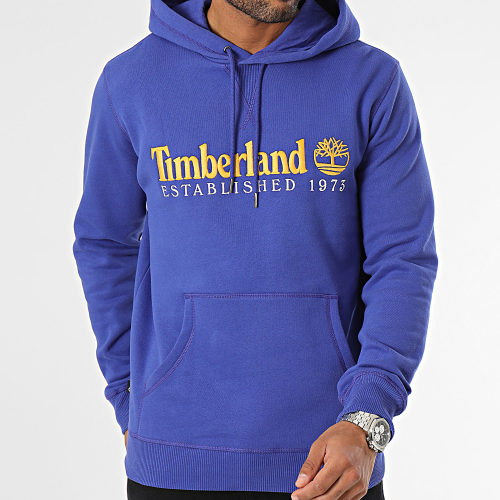 Sweat Capuche Established 1973 A6S5W Bleu Roi