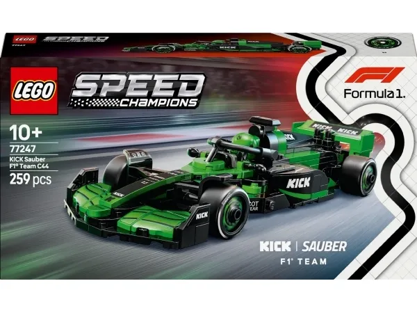 LEGO Speed Champions 77247 KICK Sauber F1 Team C44-racerbil