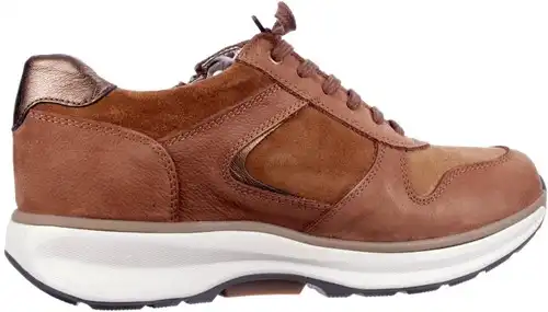 Xsensible cognac New Jersey 30150.2.330 - maat 40 veterschoen cognac - maat 40 Calandschoen