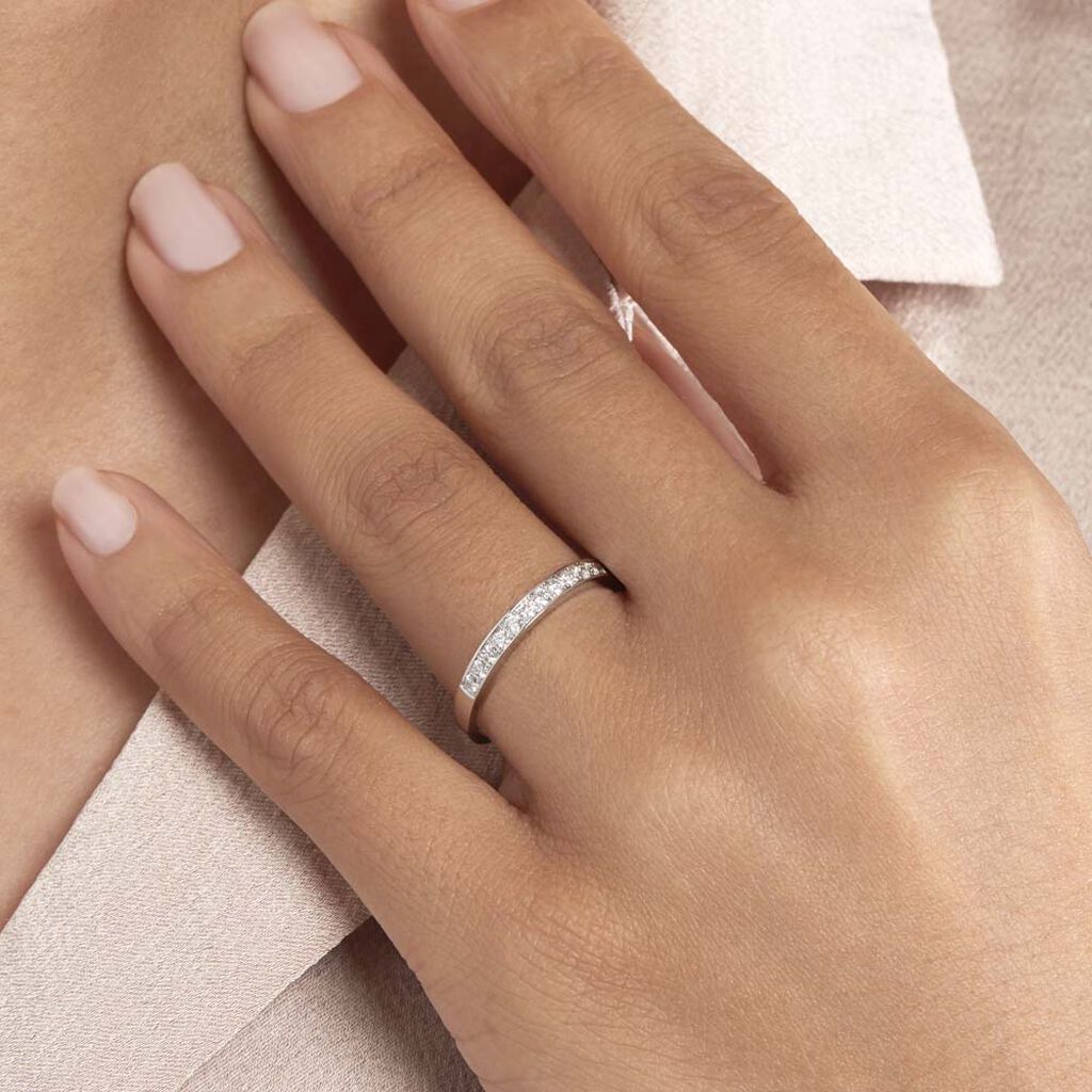 Alliance Rhea Or Blanc Diamant