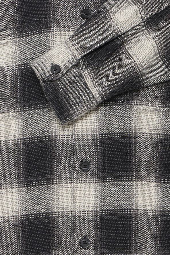 Casual Friday CFAUGUSTO checked overshirt Pewter mix