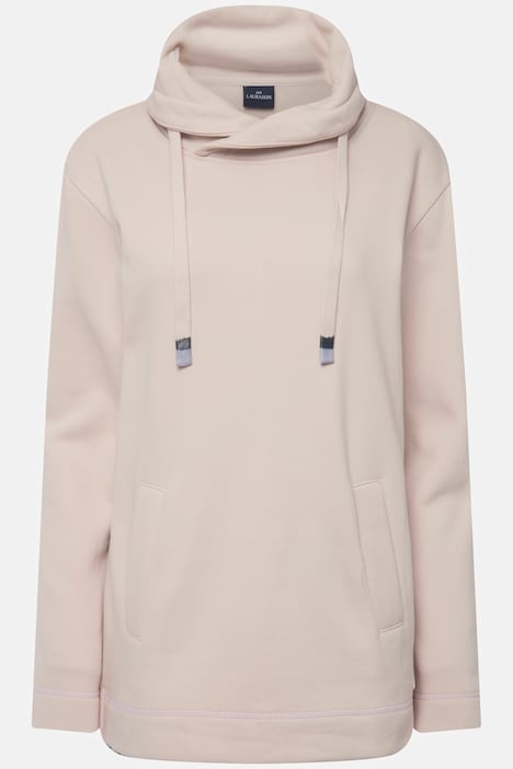 Sweatshirt, Stehkragen, Langarm