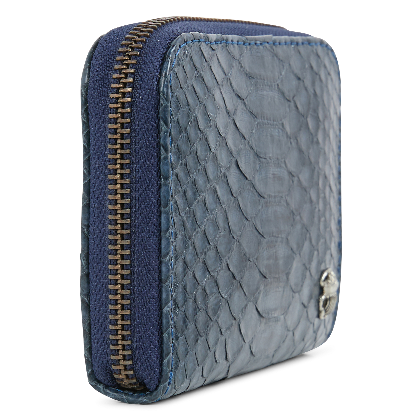 MINI BOB - Porte-monnaie en cuir | Bleu