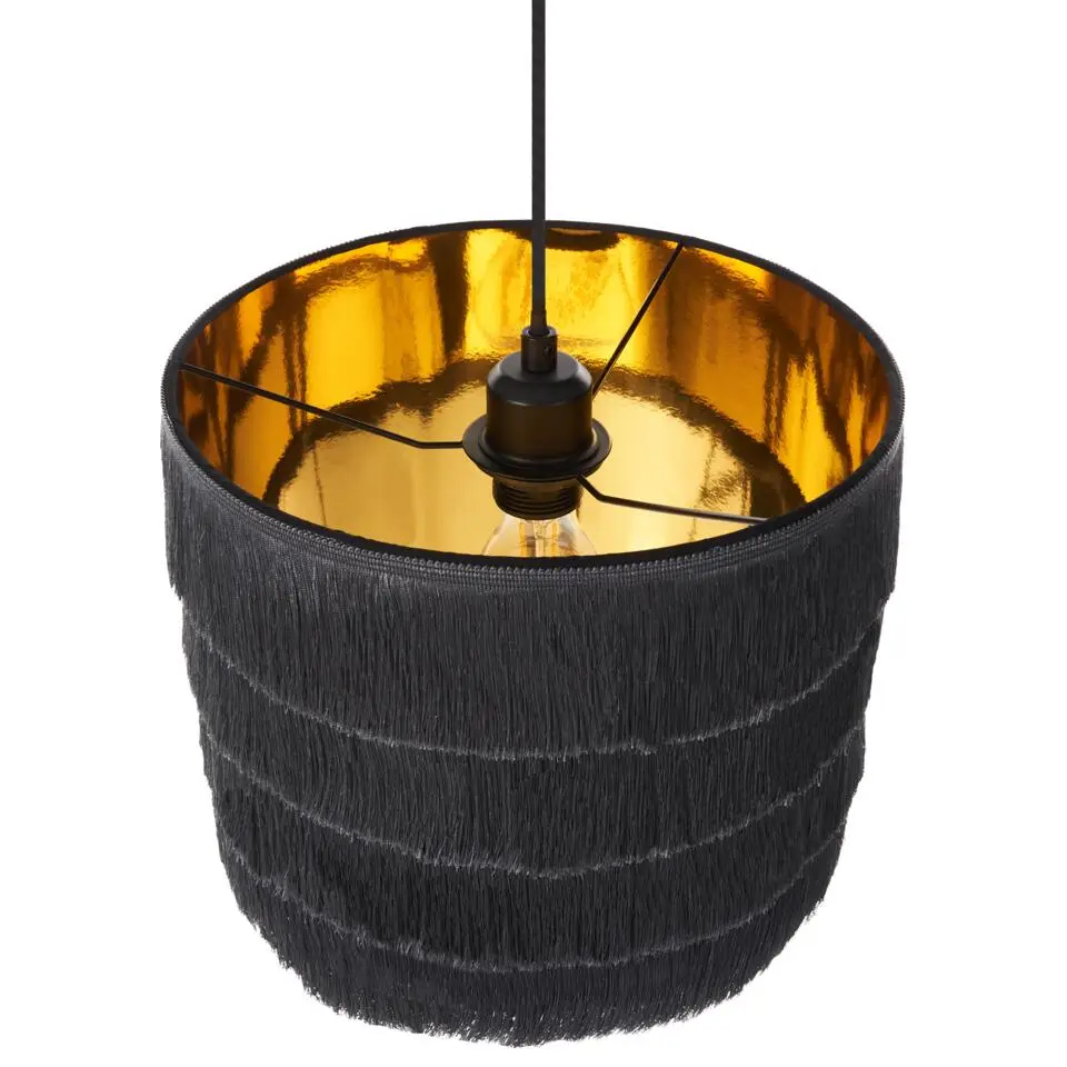 SUAPURE - Hanglamp - Zwart - Polyester