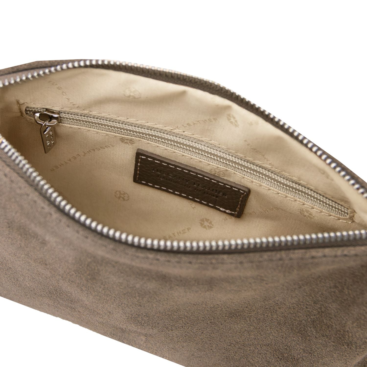 TL142495 – Nomade – Suede leren fringe Clutch