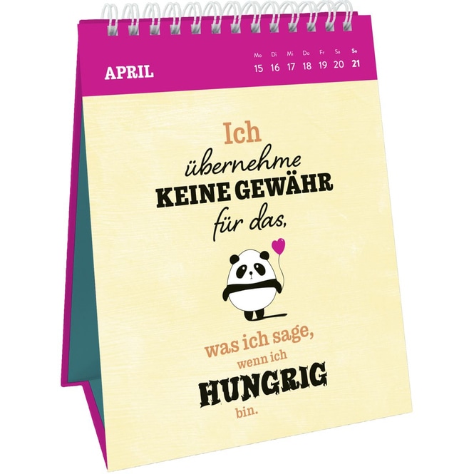 Kalender - Ja, ich kann... es auch einfach bleiben lassen - 2024