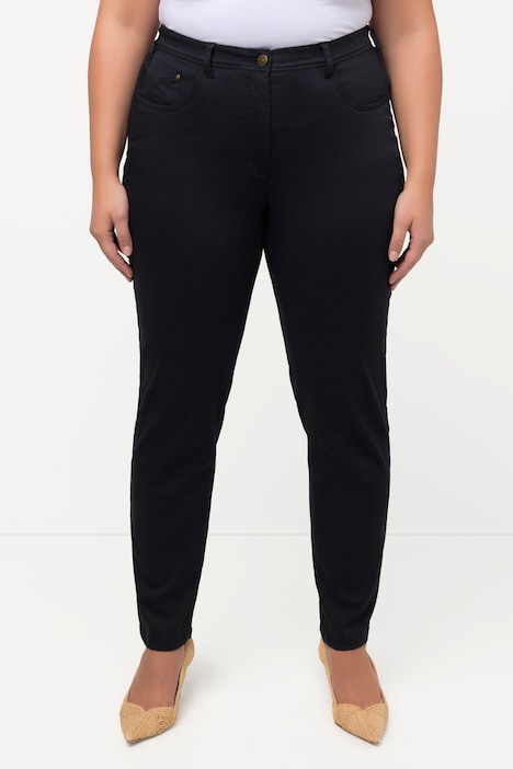 Hose Sophie, Stickerei, schmale 5-Pocket-Form