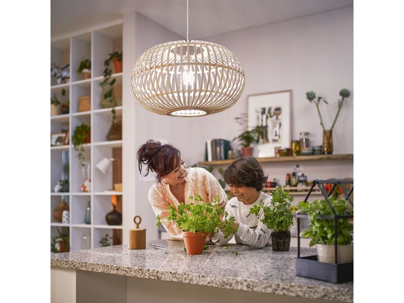 Philips Lampe Classic Eng. A, 40W, E14, Klar, Kerze Neutral Leuchtmittel B35 mit klarem Glas